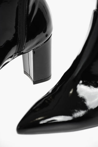 7,5cm Lacquered Leather LINARIA Booties