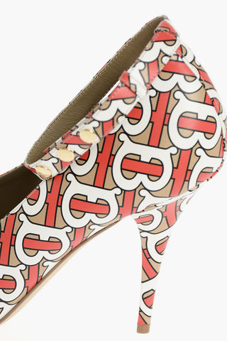 11cm Leather Printed Decolletè