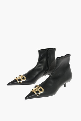 Faux Leather Booties