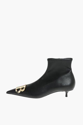 Faux Leather Booties