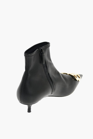 Faux Leather Booties
