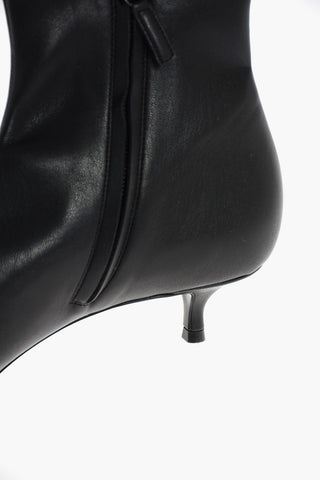 Faux Leather Booties