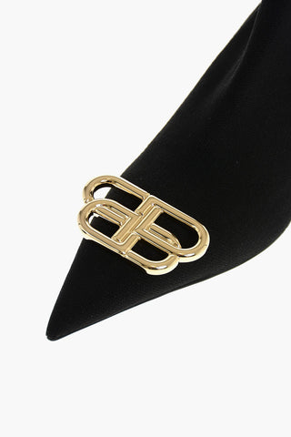 4cm Fabric Socks Ankle Boots