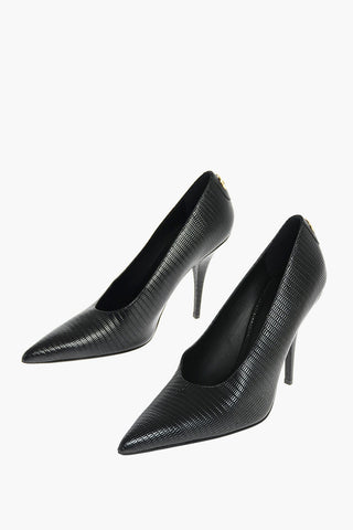 11cm Leather EVA BUTTON Pumps