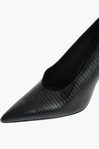 11cm Leather EVA BUTTON Pumps