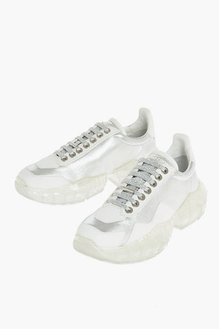 Injected Sole Leather DIAMOND Sneakers