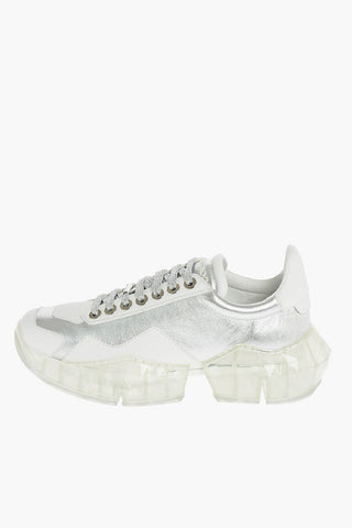 Injected Sole Leather DIAMOND Sneakers