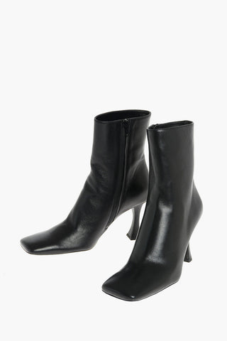9cm Leather KATY Booties