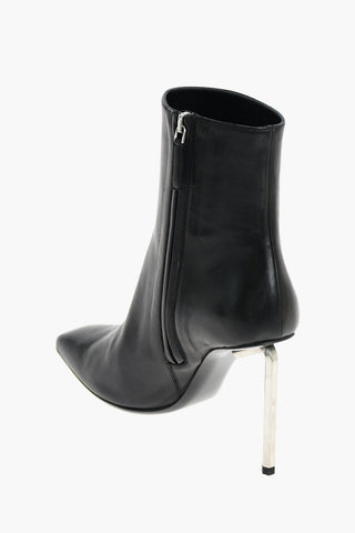 9cm Leather ALLEN Booties