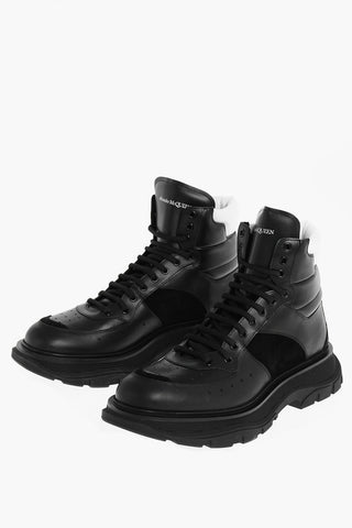 High Top Sneakers with Statement Sole