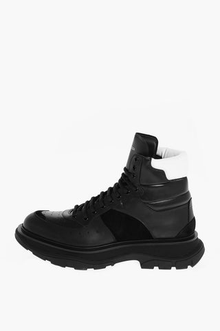 High Top Sneakers with Statement Sole