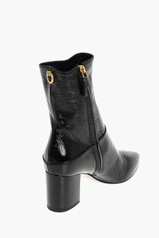 Stivaletto ROCKSTUD in Vernice 6cm