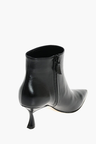 6 cm Comma Heel 8 SENSE Leather Booties