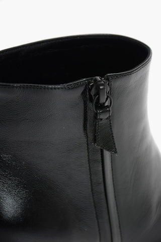 6 cm Comma Heel 8 SENSE Leather Booties