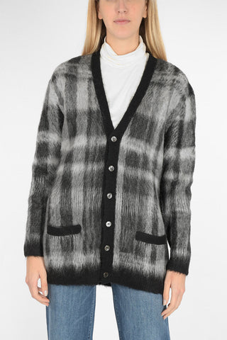 glitter details V-Neck Cardigan