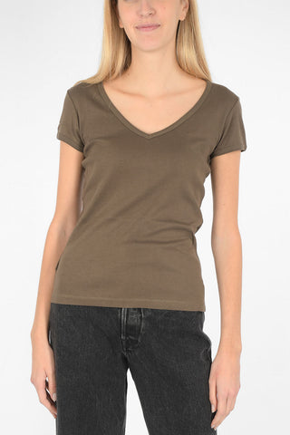 t-shirt scollo a v