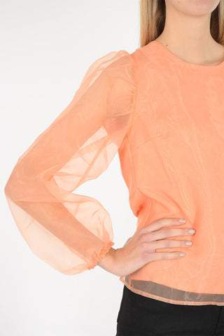 Organza Blouse MIA Korean Collar