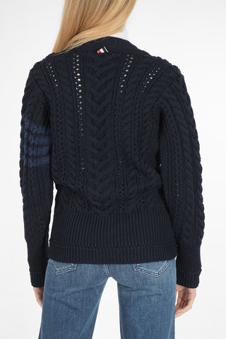 merino wool v-neck cardigan