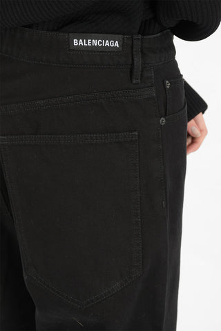 dark wash boyfriend jeans