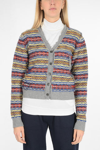 MM0 vintage effect cardigan