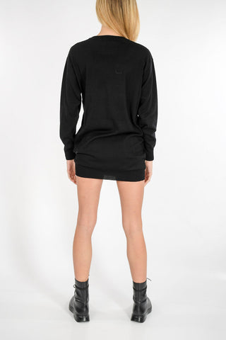 COUTURE! Knit TEDDY Embroidered Dress 