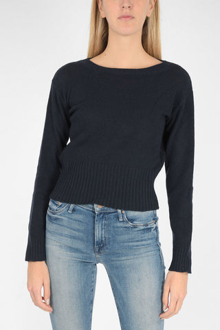 wool and cashmere crew-neck sweater