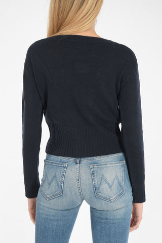 wool and cashmere crew-neck sweater