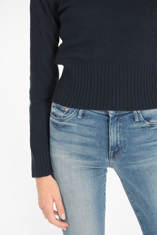 wool and cashmere crew-neck sweater