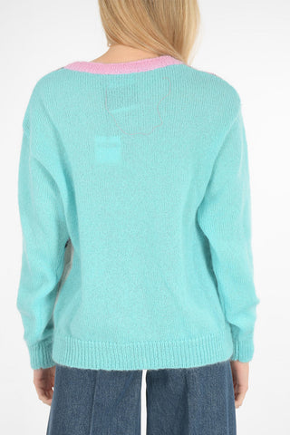 COUTURE! Embroidered Crew-neck sweater