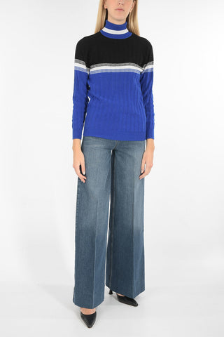 cashmere turtle-neck sweater