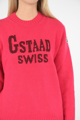 gstaad swiss crew-neck sweater