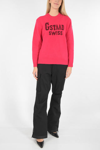 gstaad swiss crew-neck sweater