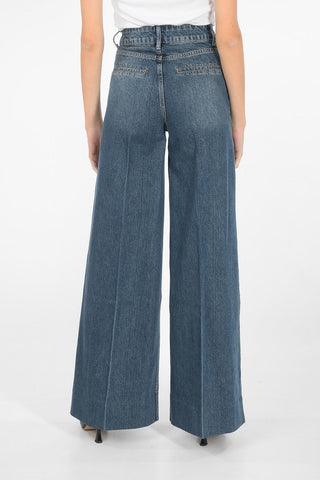 high-rise waist BERNADETTE flared jeans