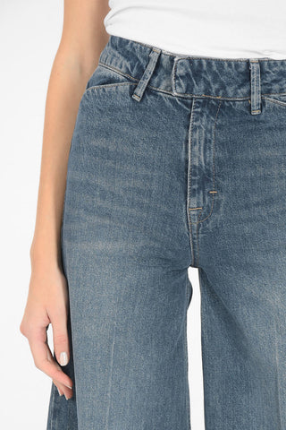 high-rise waist BERNADETTE flared jeans
