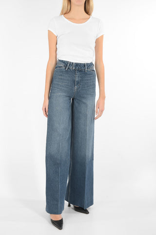 high-rise waist BERNADETTE flared jeans