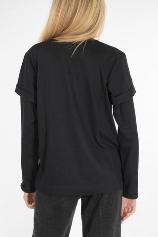 printed long sleeve t-shirt