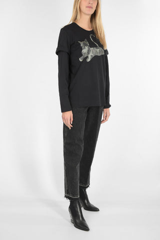 printed long sleeve t-shirt