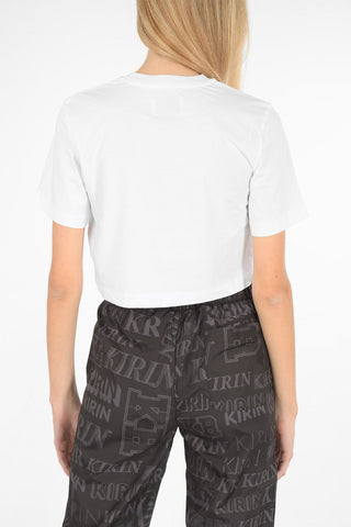 cropped flock PERSONAL DJ t-shirt