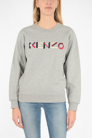 embroidered crew-neck sweatshirt