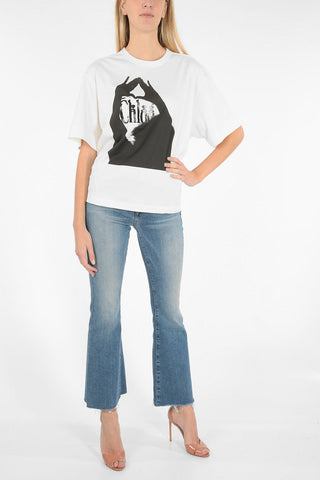 printed crew-neck t-shirt