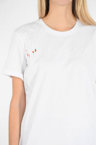 embroidered crew-neck t-shirt