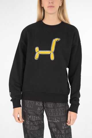 baloon printed oversized sweatshirt
