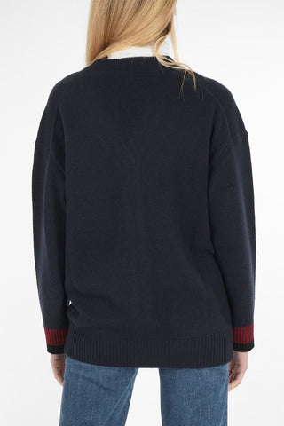 cardigan scollo a v 