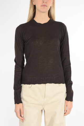 ICON Buttoned Back Cashmere Sweater