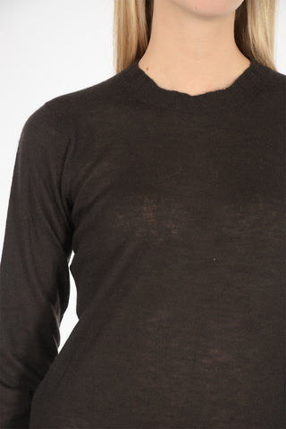 ICON Buttoned Back Cashmere Sweater