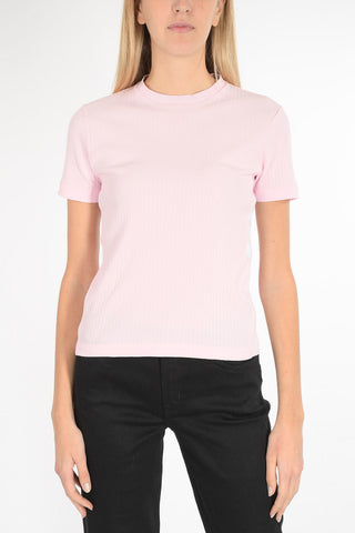 ribbed slim fit t-shirt