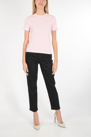 ribbed slim fit t-shirt
