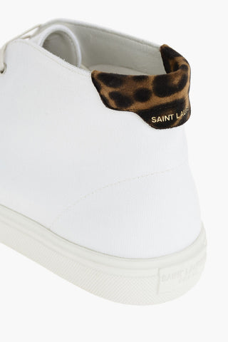 Fabirc OLONA Sneakers with Leather Detail