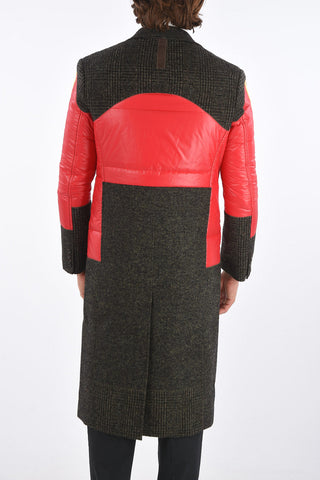 MAN PIRELLI snap button Chesterfield coat