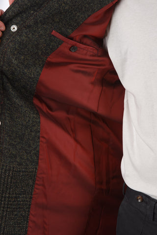 MAN PIRELLI snap button Chesterfield coat